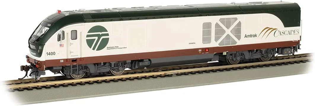 HO Bachmann Siemens SC-44 Charger - Amtrak Cascades (WSDOT) #1400 - 67904