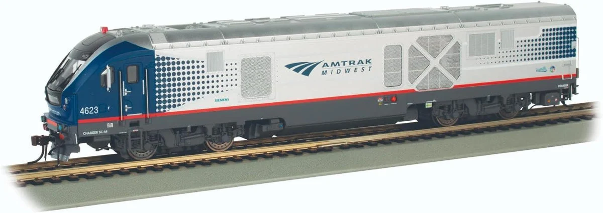 HO Bachmann Siemens SC-44 Charger - Amtrak Midwest #4623 - 67909