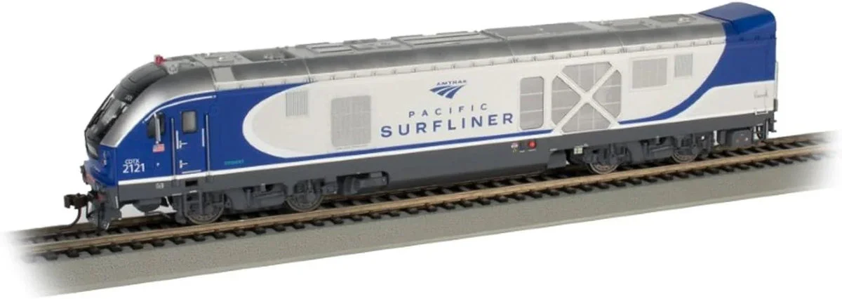 HO Bachmann Siemens SC-44 Charger - Amtrak Pacific Surfliner #2121 - 67910