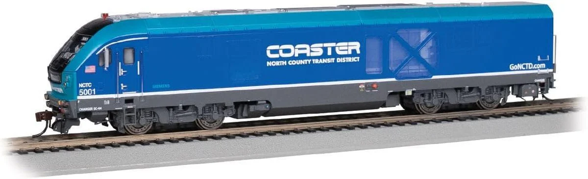 HO Bachmann Siemens SC-44 Charger - NCTD Coaster #5001 - 67907