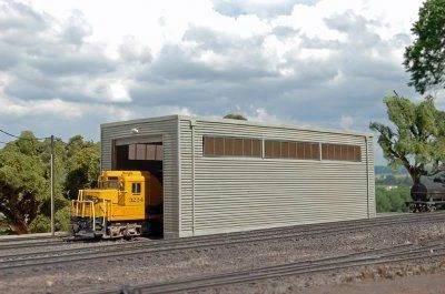 HO Bachmann Single Stall Shed 35115 - Bachmann Trains