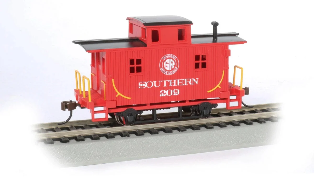 HO Bachmann Southern #209 - Old Time Bobber Caboose 18408