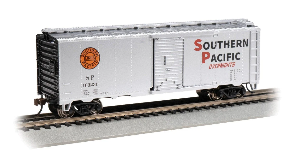 HO Bachmann Southern Pacific #163231 (Overnights) - 40' Boxcar 16018
