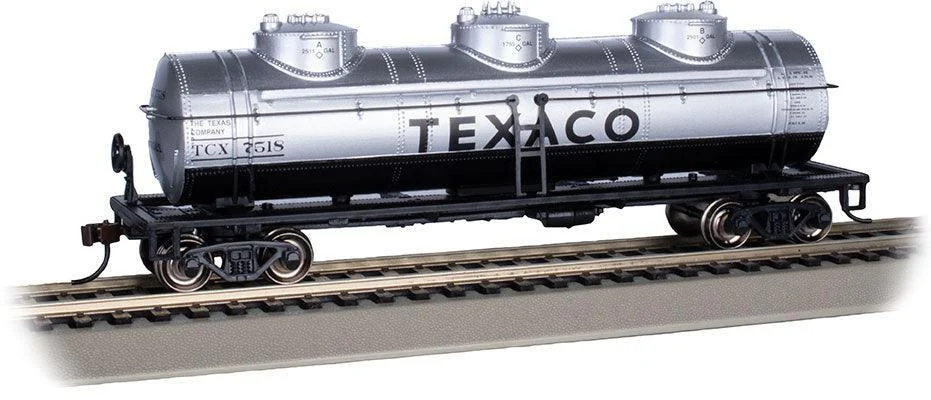 HO Bachmann Texaco #7518 - 40' 3-Dome Tank 17112