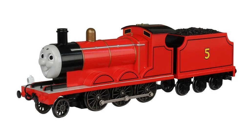 HO Bachmann Thomas & Friends James The Red Engine (with Moving Eyes) - 58743
