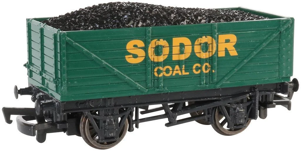 HO Bachmann Thomas & Friends Sodor Coal Co. Wagon with Load 77002 - Bachmann Trains