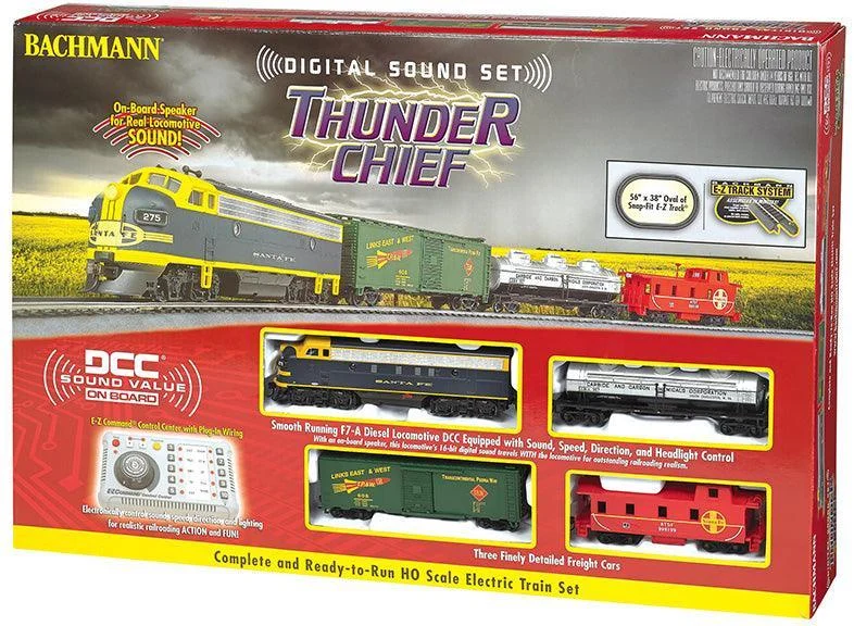 HO Bachmann Thunder Chief with Digital Sound 826 - Bachmann Trains