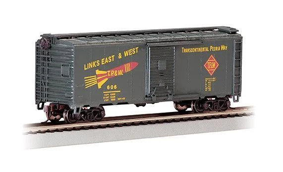 HO Bachmann Toledo, Peoria & Western #606 - 40' Boxcar 16016