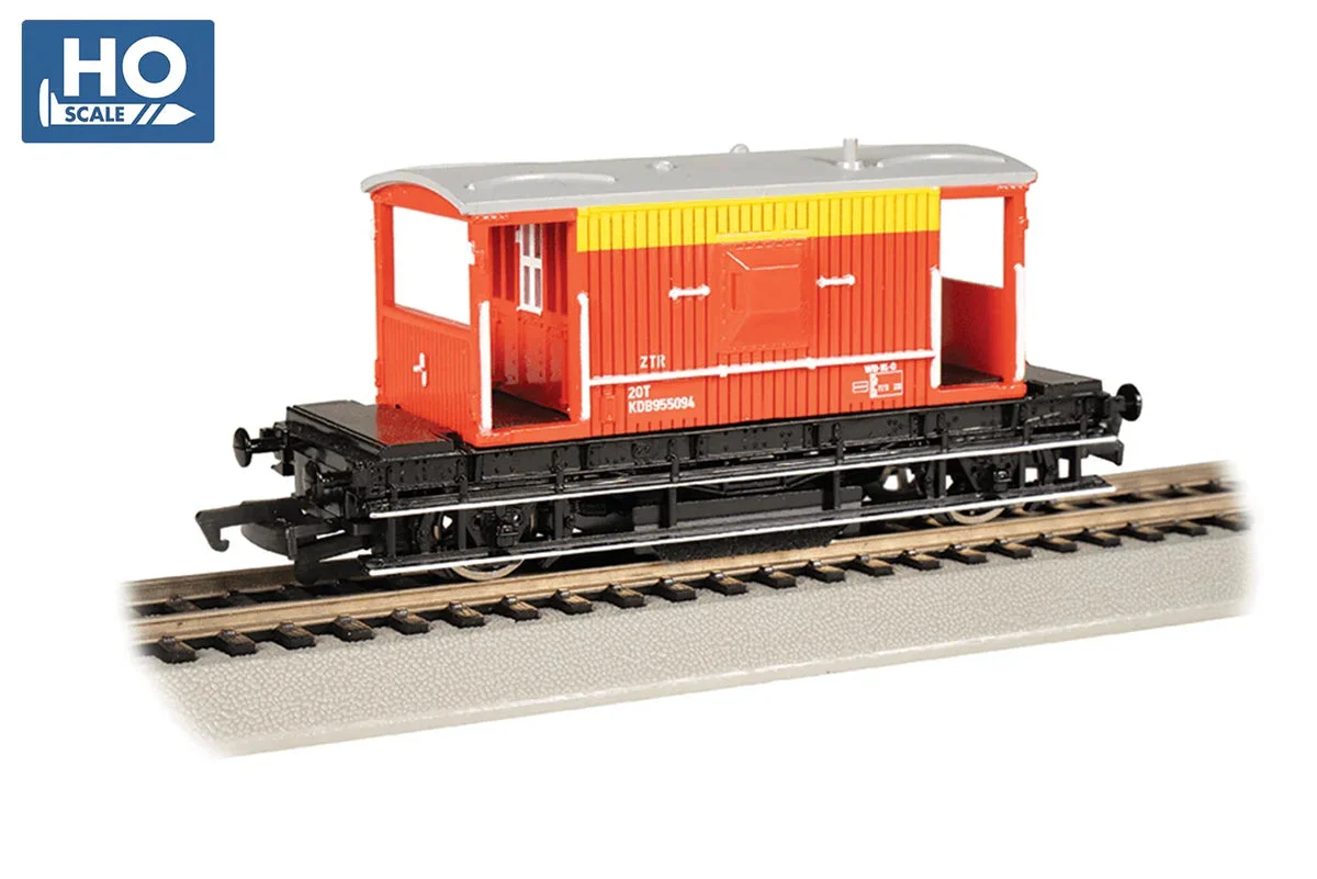 HO Bachmann Track Cleaning Brake Van - Signal & Telegraph #KDB955054 - 74901