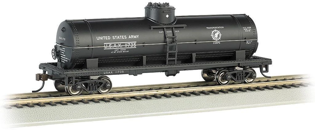 HO Bachmann U.S. Army - 40' Single-Dome Tank Car 17815