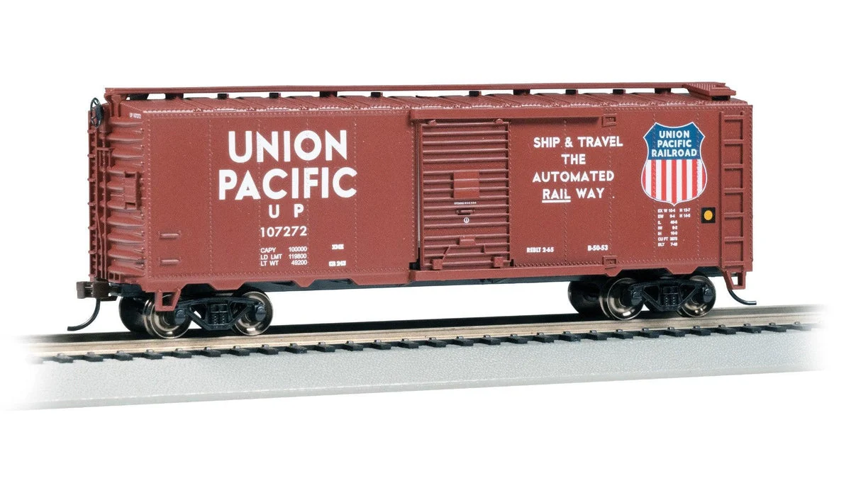 HO Bachmann Union Pacific #107272 - 40' Boxcar 16019