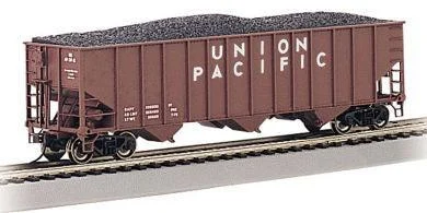 HO Bachmann Union Pacific #36255 - Beth Steel 100 Ton 3-Bay Hopper 18702