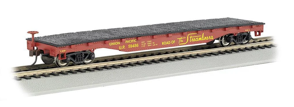 HO Bachmann Union Pacific #59486 - 52' Flat Car 17303