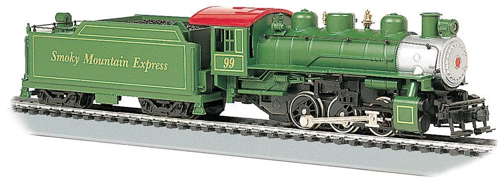 HO Bachmann USRA 0-6-0 Smoky Mountain #99 w/Short Haul Tender 50402