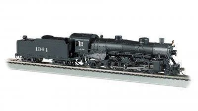HO Bachmann USRA 4-6-2 Light Pacific - Santa Fe #1344 - 52901