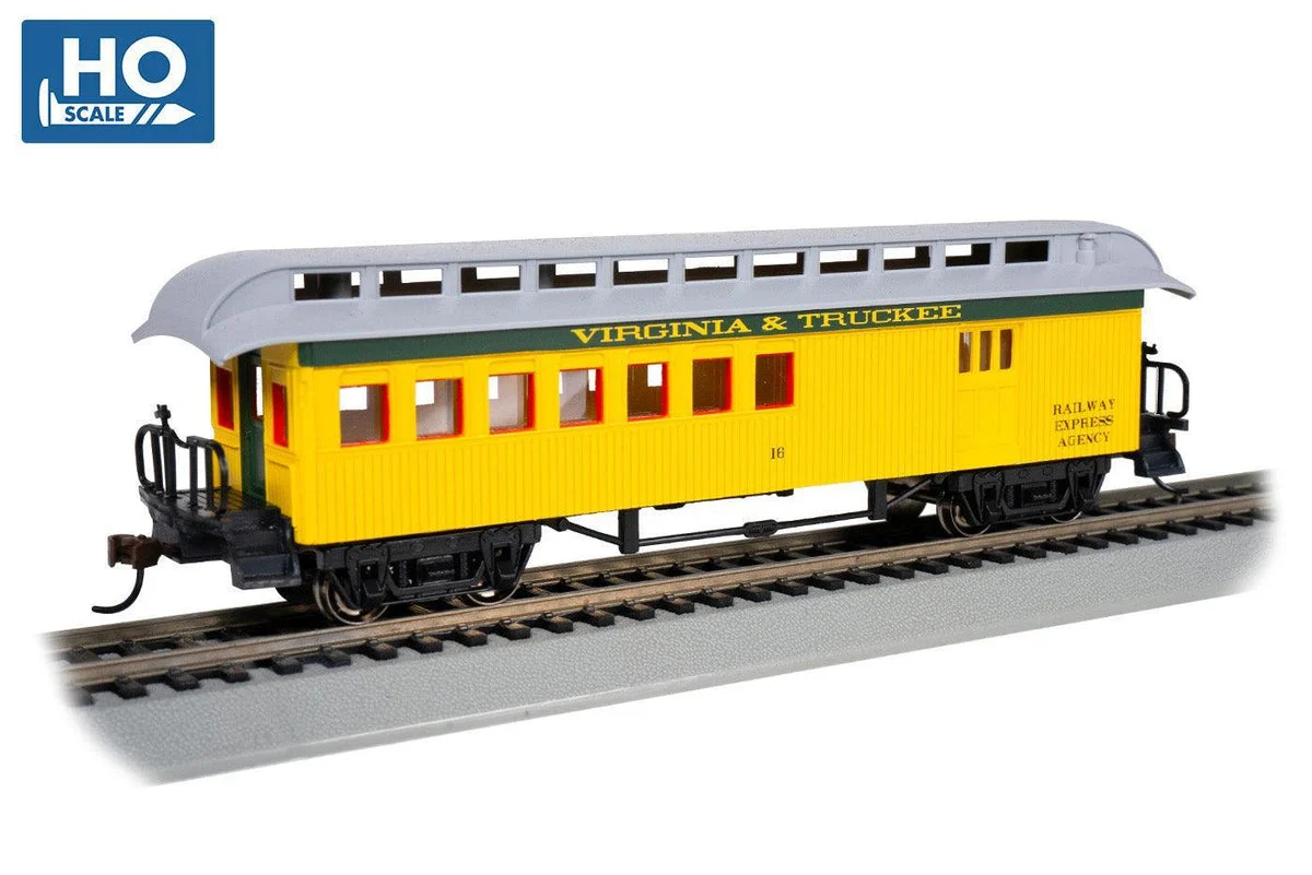 HO Bachmann Virginia & Truckee #16 - Combine (1860-80 Era) 15207