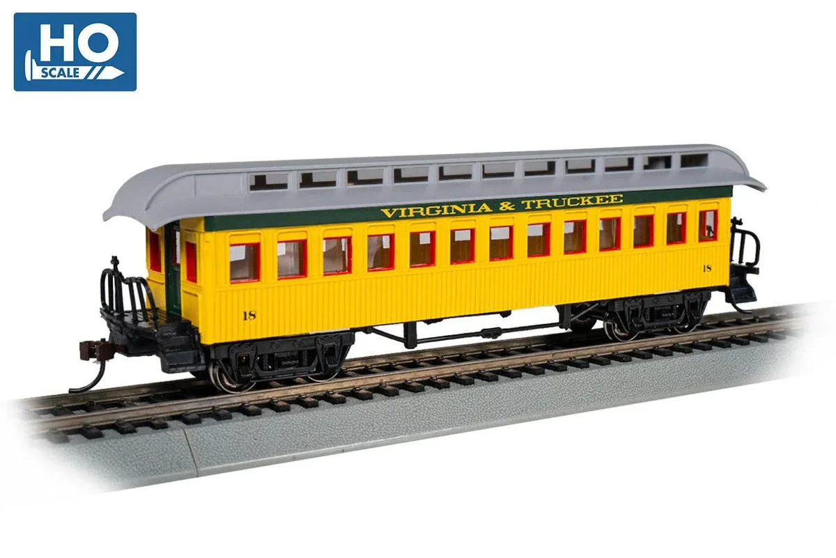 HO Bachmann Virginia & Truckee #18 - Coach (1860-80 Era) 15107