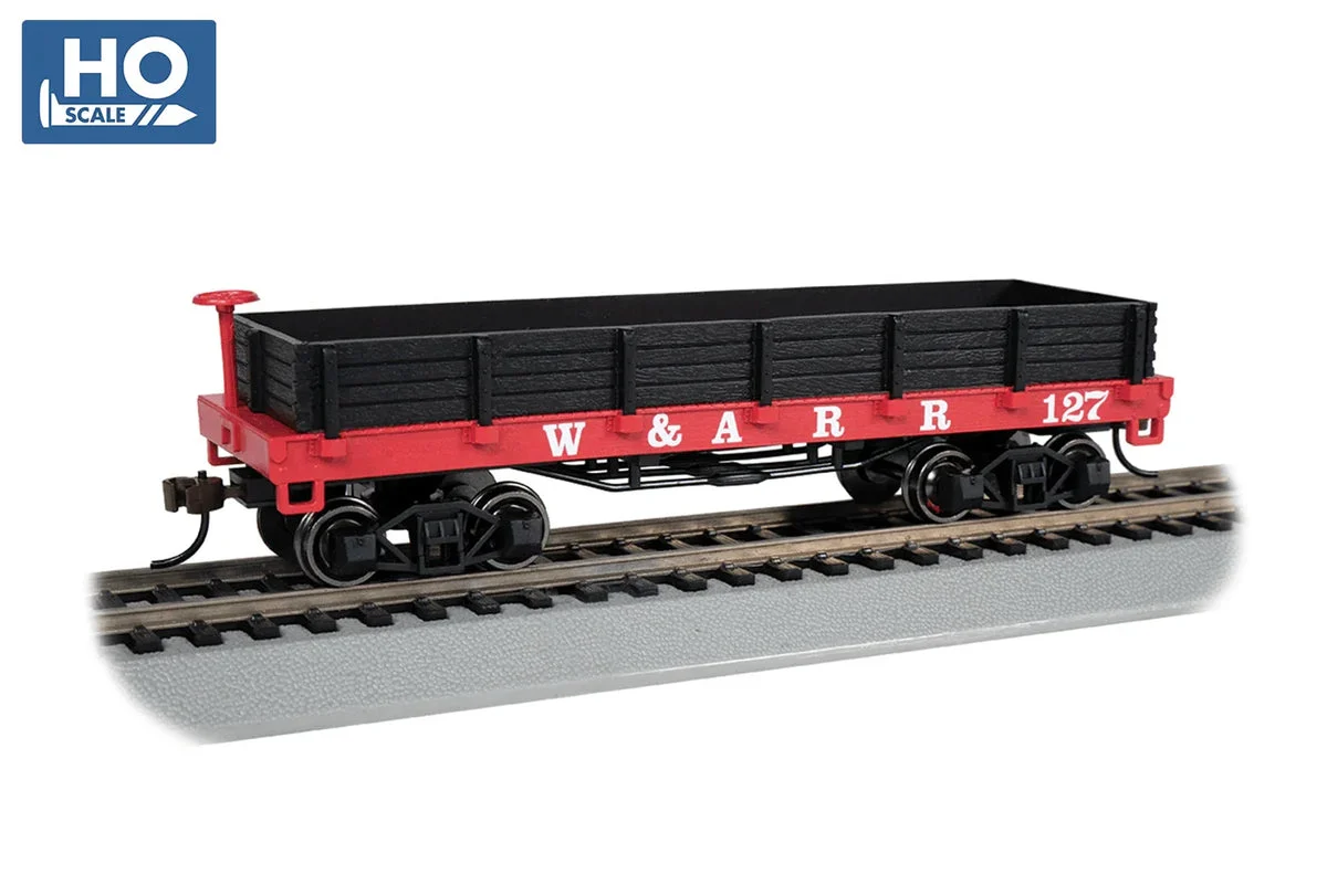HO Bachmann Western & Atlantic #127 - Old Time Gondola Car 15403