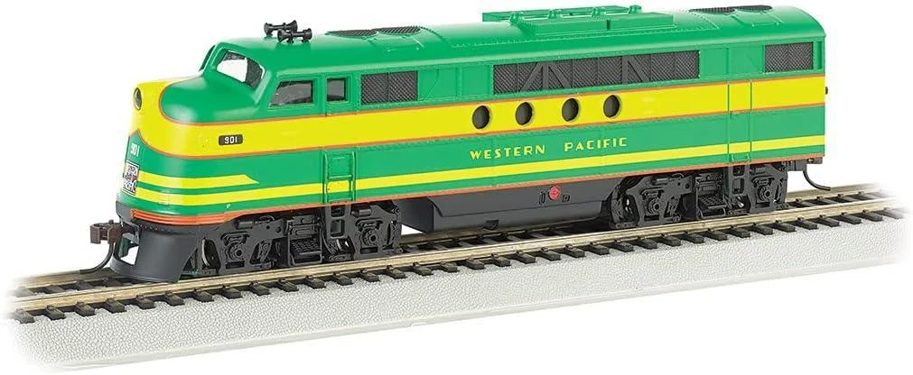 HO Bachmann Western Pacific (Green & Yellow) EMD FT-A 68915