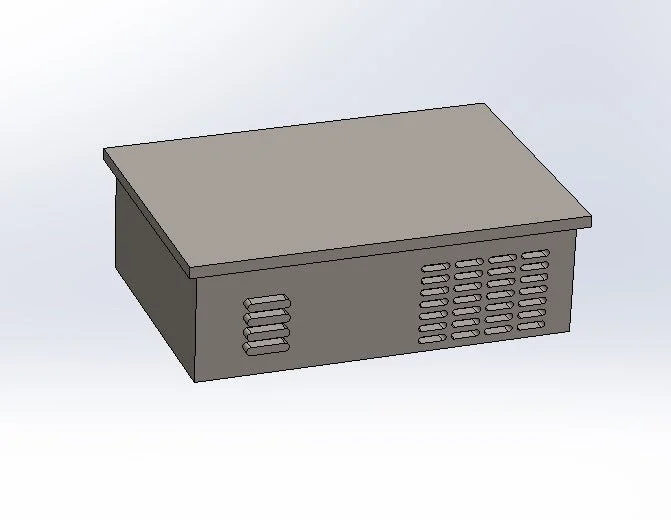 HO Hydraulic Roof Top AC Unit, for MOW units, 6 pack - Silver Spike Designs