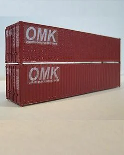 HO Osborn 40' Intermodal Containers 1064 - Osborn Model Kits