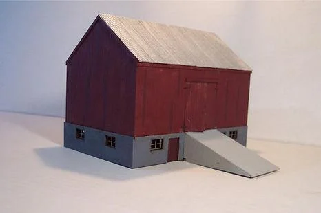 HO Osborn Barn 1029 - Osborn Model Kits