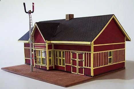 HO Osborn Branch line Station Kit 1027 - Osborn Model Kits