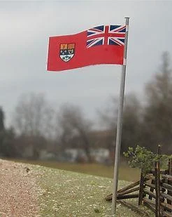 HO Osborn Canadian Red Ensign Flag 1111 - Osborn Model Kits