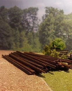 HO Osborn Discarded Rails 1105 - Osborn Model Kits