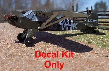 HO Osborn L4 Grasshopper Decal Kit 1090 - Osborn Model Kits
