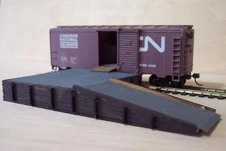 HO Osborn Loading Platform Kit 1043 - Osborn Model Kits
