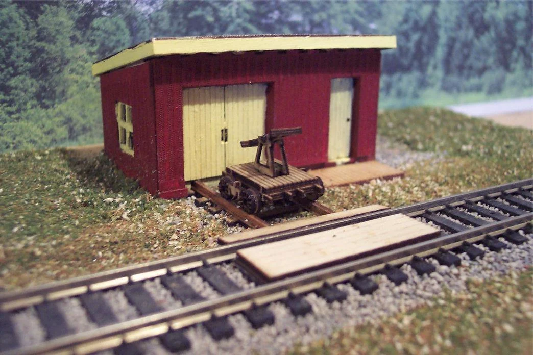 HO Osborn Maintenance of Way Shed 1108 - Osborn Model Kits