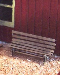HO Osborn Park Benches 1022 - Osborn Model Kits