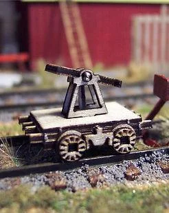 HO Osborn Railroad Hand Car 1107 - Osborn Model Kits