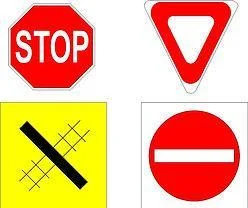 HO Osborn Road Signs 1011 - Osborn Model Kits