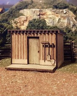 HO Osborn Tool Shed 1115 - Osborn Model Kits