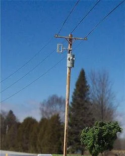 HO Osborn Utility Poles 8pk 1099 - Osborn Model Kits