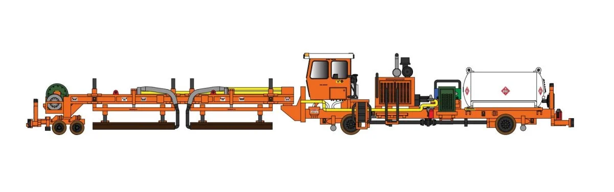 HO Rail Heater - Silver Spike Designs