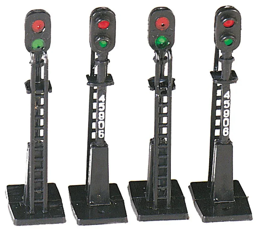 HO Scale Bachmann Block Signals (4 pcs) 42101 - Bachmann Trains
