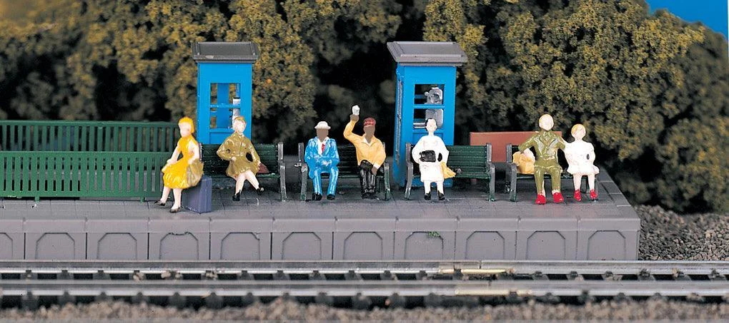 HO Scale Bachmann Sitting Passengers 42342 - Bachmann Trains