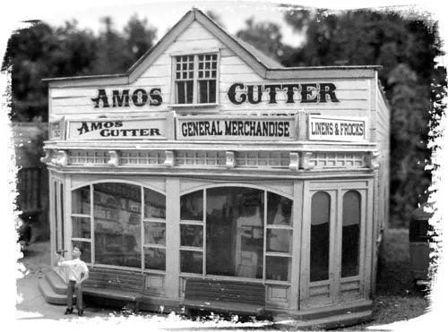 HO Scale Bar Mills Amos Cutter's General Store 462 - Bar Mills Models