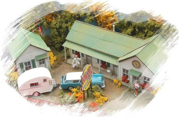 HO Scale Bar Mills Collard's Creek Motor Park 872 - Bar Mills Models