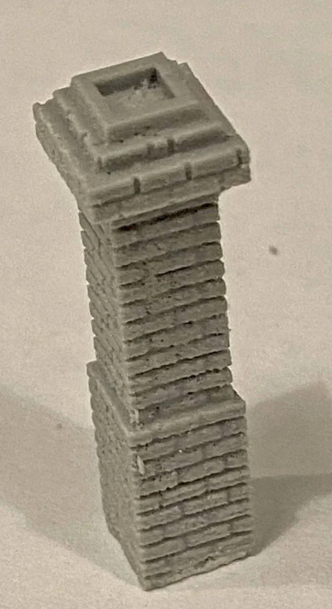 HO Scale Bar Mills Decorative Chimney 3 Pack 2038 - Bar Mills Models