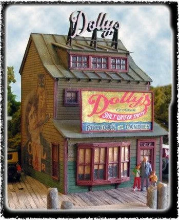 HO Scale Bar Mills Dolly's Confectionery 1240 - Bar Mills Models