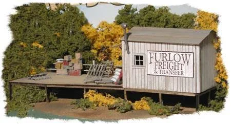 HO Scale Bar Mills Furlow Freight 712 - Bar Mills Models