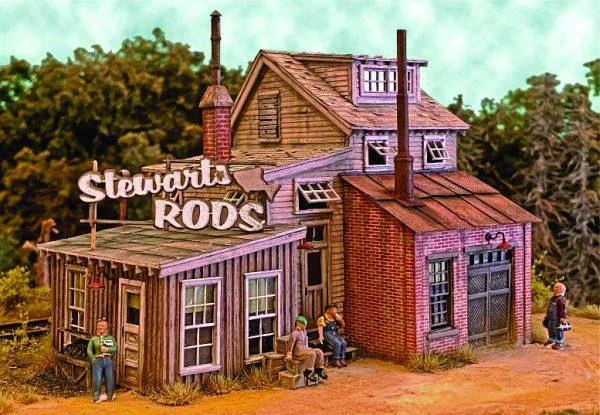 HO Scale Bar Mills Ho Scale Stewart's Rods 192 - Bar Mills Models