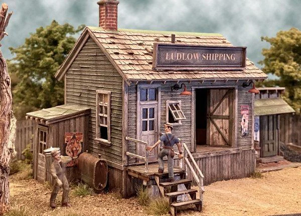 HO Scale Bar Mills Ludlow Shipping 292 - Bar Mills Models