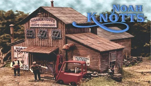 HO Scale Bar Mills Noah Knotts #242 - Bar Mills Models