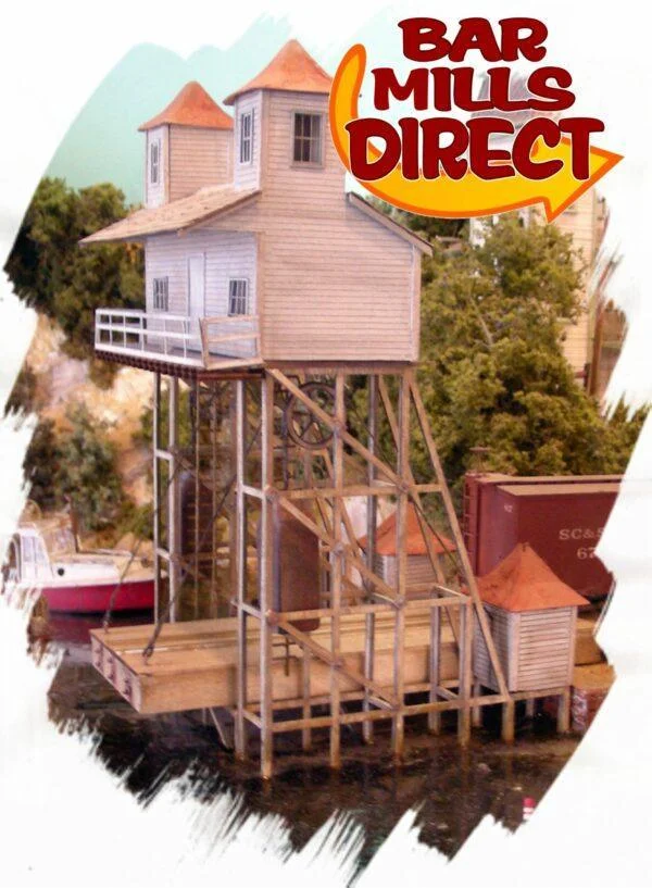 HO Scale Bar Mills Raquette Lake Navigation 162 - Bar Mills Models
