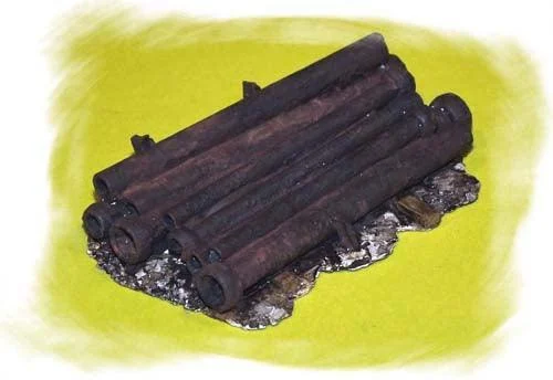 HO Scale Bar Mills Rusted Sewer Pipes 209 - Bar Mills Models
